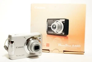 Canon PowerShot A480 10,0 megapixel fotocamera digitale - come nuova + scatola + scheda SD. - Foto 1 di 10