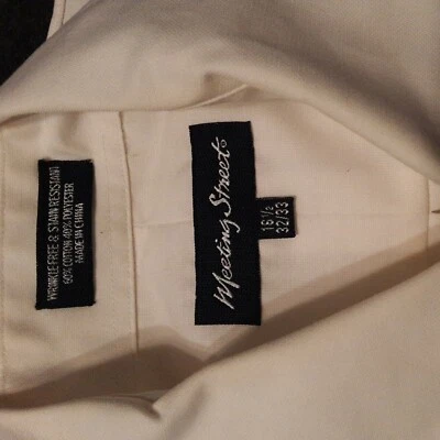 Camisa 2 Mangas Largas Por Reunión CALLE E IZOD Grande Color Púrpura y... Foto 1 de 4