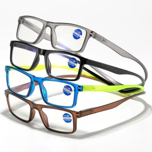 Magnetische Lesebrille Druckknopf Klick Hals hängen Presbyopie Brille 1,0 ~ 4,0 USA - Bild 1 von 12