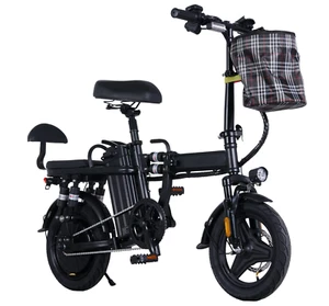 50Miles Adult Electric Bike 500W 20AH 20MPH Folding City commuting E-bicycle - Picture 1 of 12