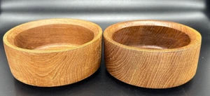 2 Set Echt Teakholz Schalen 6" Goodwood Thailand Vintage - Bild 1 von 9