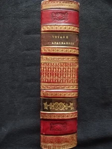 BARTHELEMY - VOYAGE d'ANACHARSIS en Grèce avec cartes - gravures & plans. - Foto 1 di 12