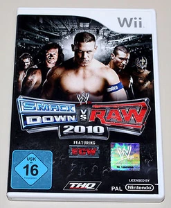 SMACKDOWN VS RAW 2010 - NINTENDO WII - NEUWERTIG - WRESTLING ECW - Picture 1 of 3