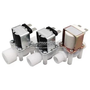 1 válvula solenoide de agua de plástico normalmente cerrada de 6/12/24/110/220 V DN10/DN15/DN20 - Imagen 1 de 11
