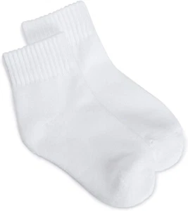 Jefferies Socks Kids 179554 Seamless-Toe Quarter Athletic Socks 6 Pack Size M - Picture 1 of 2