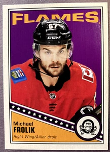 2019-20 O-Pee-Chee Retro Parallel #443 Michael Frolik Calgary Flames - Picture 1 of 1