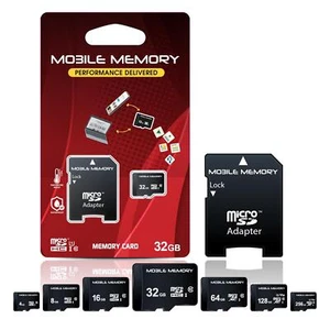 Smartphone carte micro SD 32 Go/64 Go/128 Go/256 Go/4 Go/8 Go/16 Go carte mémoire téléphone portable - Photo 1/52