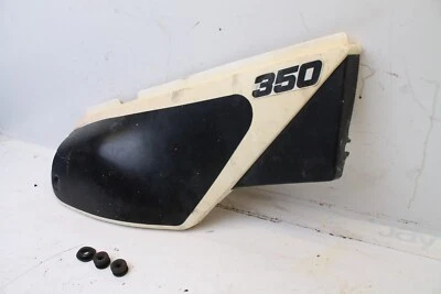 Yamaha XT350 1985 OEM 30X-21721-00-1X cubierta lateral derecha - agrietada dañada Foto 1 de 4