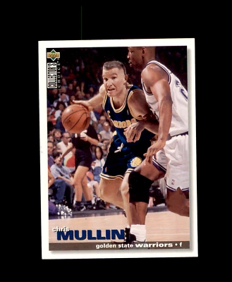 1995-96 Collector's Choice #117 Chris Mullin Golden State Warriors St. John's - Image 1 of 2
