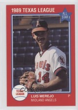 1989 Grand Slam Texas League All-Stars Luis Merejo #6