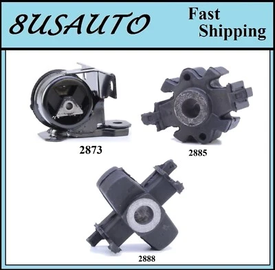 3PCS MOTOR & TRANS MOUNT FIT MERCURY COUGAR, MYSTIQUE 2.0L & 2.5L - AUTO TRANS - Image 1 of 4