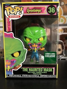 Funko Pop Goosebumps The Haunted Mask Black Light Barnes & Noble With Protector - Picture 1 of 6