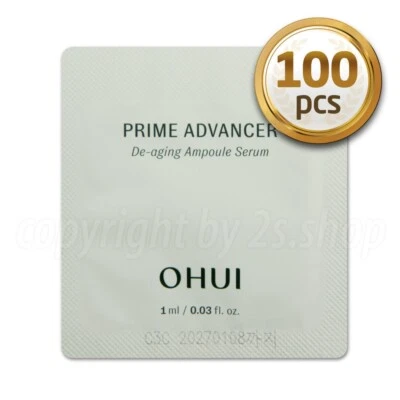 O HUI Prime Advancer De-aging Ampoule Serum 1ml x 100pcs Anti-aging OHUI - Image 1 of 2