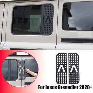 V-shaped Aluminum Alloy Rear Window Honeycomb Panel Trim For Ineos Grenadier 20+ - Picture 1 of 24