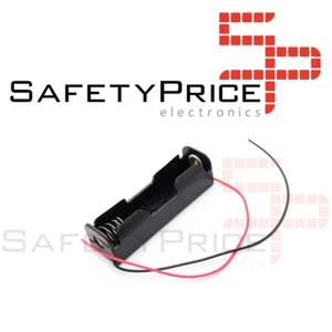 PORTAPILAS 1x 18650 3,7v cable alimentacion PCB bateria Li-ion holder P300 - Imagen 1 de 1