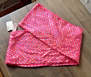 New Justice eternity scarf, pink with crystal embellishments has tag - Picture 1 of 4