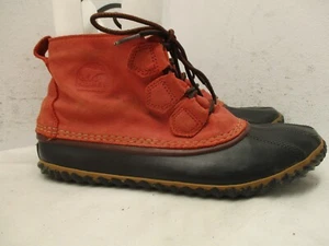 Sorel Womens Out N About Rain Duck Boot Ankle Waterproof NL2339 678 Size 9.5 - Picture 1 of 11