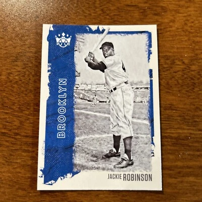 Jackie Robinson 2021 Diamond Kings #18 Base - Brooklyn Dodgers A54 - Image 1 of 2