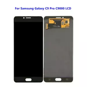 For Samsung Galaxy C9 Pro C9000 Display Black LCD Touch Screen Replace Digitizer - Picture 1 of 2