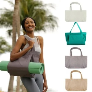 Yoga Specific Canvas Storage Bag Portable Multifunctional Yoga Bag Sail Bag AU - Picture 1 of 16