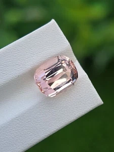 Piedra preciosa de topacio imperial naranja rosado natural sin calefacción sin tratar Katlang suelto - Imagen 1 de 5
