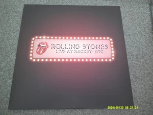ROLLING STONES Live At Racket. NYC & INNER & INSERT 2023 WHITE VINYL mint - Picture 1 of 7