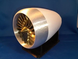 Desktop Airliner Jet Engine Model-Large - Picture 1 of 7