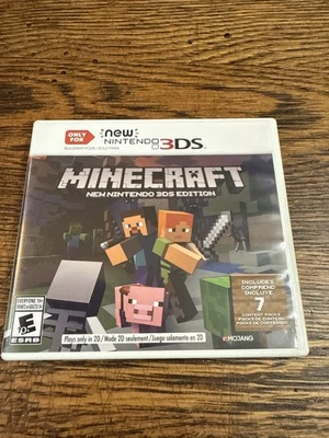 Minecraft (Nintendo 3DS, 2017) Probado Funcionando. En estuche Foto 1 de 4