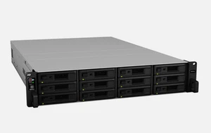 Synology RS3618xs NAS 120TB Storage Intel Xeon 8GB RAM 12 x 10TB WD SATA HDD - Picture 1 of 3
