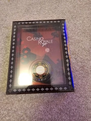 007 CASINO ROYALE - TITANS OF CULT 4K UHD + BLU RAY STEELBOOK - NEW & SEALED - Image 1 of 2