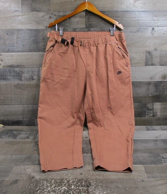 Nike Tech Pack Pantalones Para Hombre Grandes Marrón Tejido Cinturón Hebilla Cremallera Bolsillos DM5547-215 Foto 1 de 4