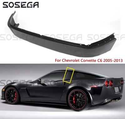 Cubierta halo pilar B techo negro mate para Chevrolet Corvette C6 Base Z06 05-2013 Foto 1 de 4