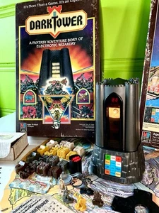 Vintage 1981 Milton Bradley DARK TOWER Board Game 100% COMPLETE-WORKING-Nr. MINT - Picture 1 of 24