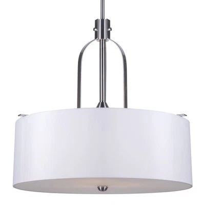 Colgante Forte Lighting 2738-03 Tama 3 luces 21"W - níquel Foto 1 de 4