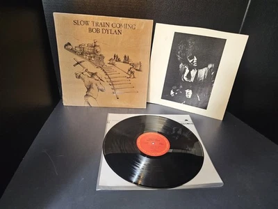 Bob Dylan Slow Train Coming 1979 LP Columbia FC 36120 Santa Maria Press VG+/EX Foto 1 de 4