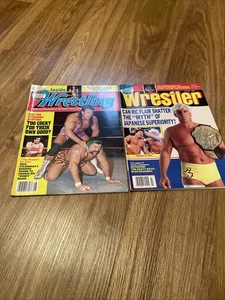 Inside Wrestling 1991 2 Miscellaneous Issues July & August Ric Flair, Fujinami - Picture 1 of 20