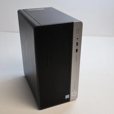HP ProDesk 400 G6 PC Desktop Core i5-9500 16GB RAM 256GB NVMe 1TB HDD Win 11 Pro - Image 1 of 3