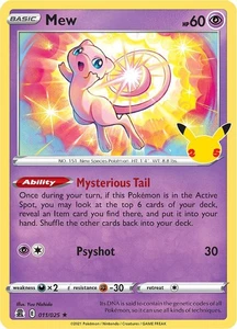 Mew [Celebrations] 011/025 NM Holofoil - Bild 1 von 1