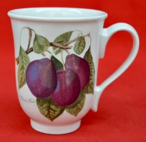 PORTMEIRION: POMONA SHAPED DRINKING MUG 'REINE CLAUDE PLUM' - MADE IN ENGLAND! - Picture 1 of 4