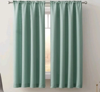 Mainstays Bennett Panel Pair Aquifer Turquoise Set  Of 4 - Image 1 of 4