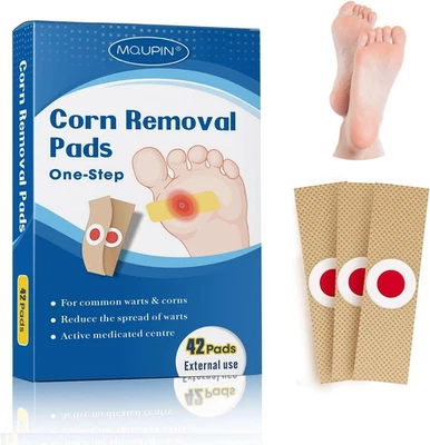 BESUCHE DEN MQUPIN-STORE MQUPIN Corn Removal Pads, Warzen Remover, Corn Remover Pads, Corn Removal Pflast