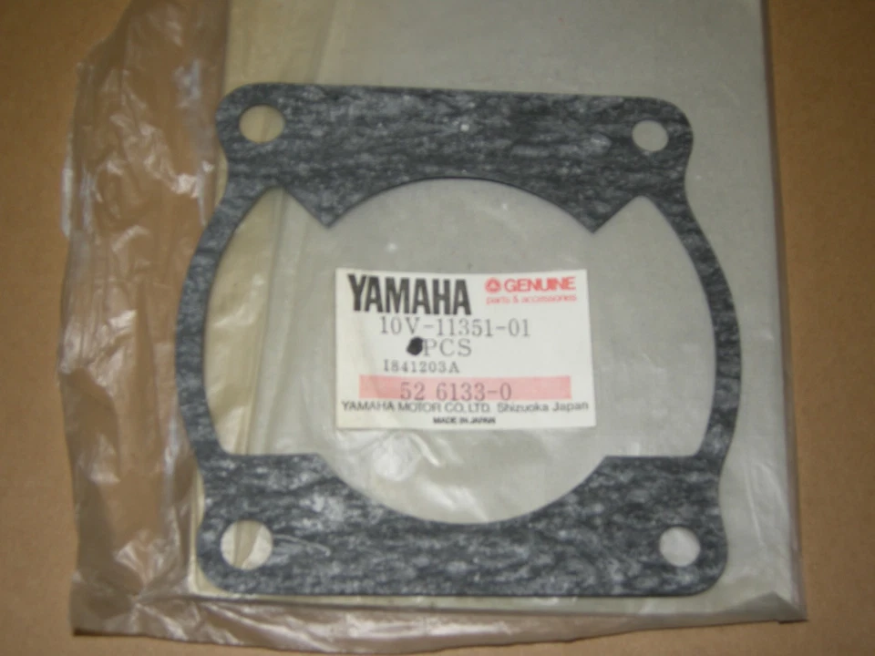 Genuine OE Yamaha RD125LC Cylinder Base Gasket.  P.No. 10V-11351-00 - Image 1 of 1