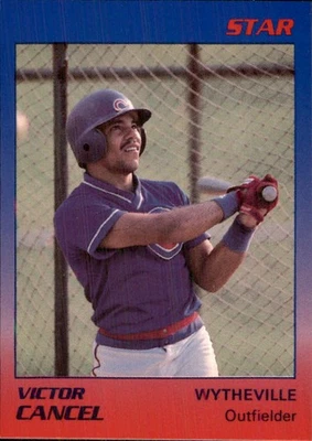 Victor Cancel 1989 Star Wytheville Cubs #4 RC Wytheville Cubs *AutographDen* - Image 1 of 2