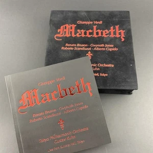 Giuseppe Verdi Macbeth Tokyo Philharmonic Live From Tokyo 2 CD Box Set w/ Book - Picture 1 of 8