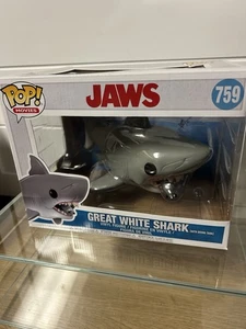 Funko Pop! Vinyl Super 6 Zoll: Jaws - Weißer Hai mit Tauchbecken (6 Zoll) - Bild 1 von 5