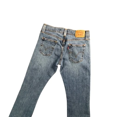 Jeans Levi's Low Slouch Boot Cut Azul Denim Talla 5 JR M para niños Foto 1 de 4
