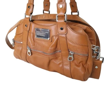 Bolso de Hombro Marc Jacobs 2 Vías Marrón Desmontable Correa Bolsa Usado Japón Foto 1 de 4