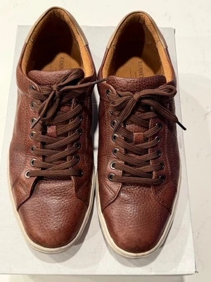 KENNETH COLE NEW YORK LIAM LACE-UP MEN'S SNEAKERS  COLOR BROWN BEIGE  SIZE 10.5M - Image 1 of 4