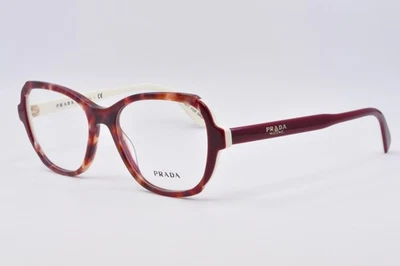 Очки Prada PR03VV CDK1O1 розовые Havana/Top Bordeaux/Ivory, размер 52-17-140 - Изображение 1 из 4