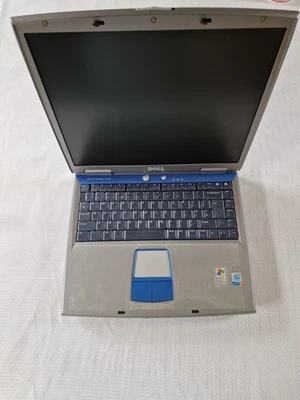 Vtg Dell Inspiron 5150 Pentium 4  Blue And Silver Laptop 15" Faulty For Parts - Image 1 of 4